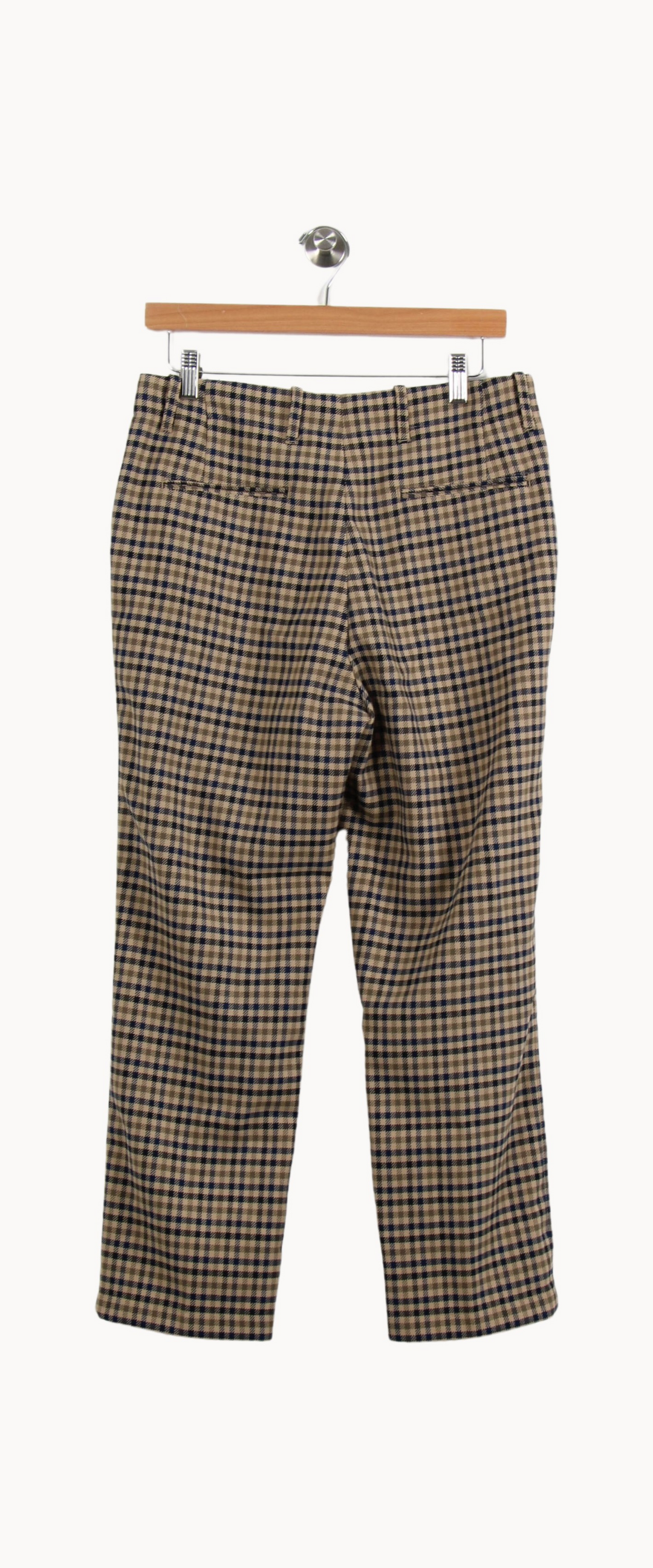 Pantalon Carreaux Beige et Bleu - Taille S/36 de la marque Closed | PARAD29104 - Vendu par Paradigme - Image 4