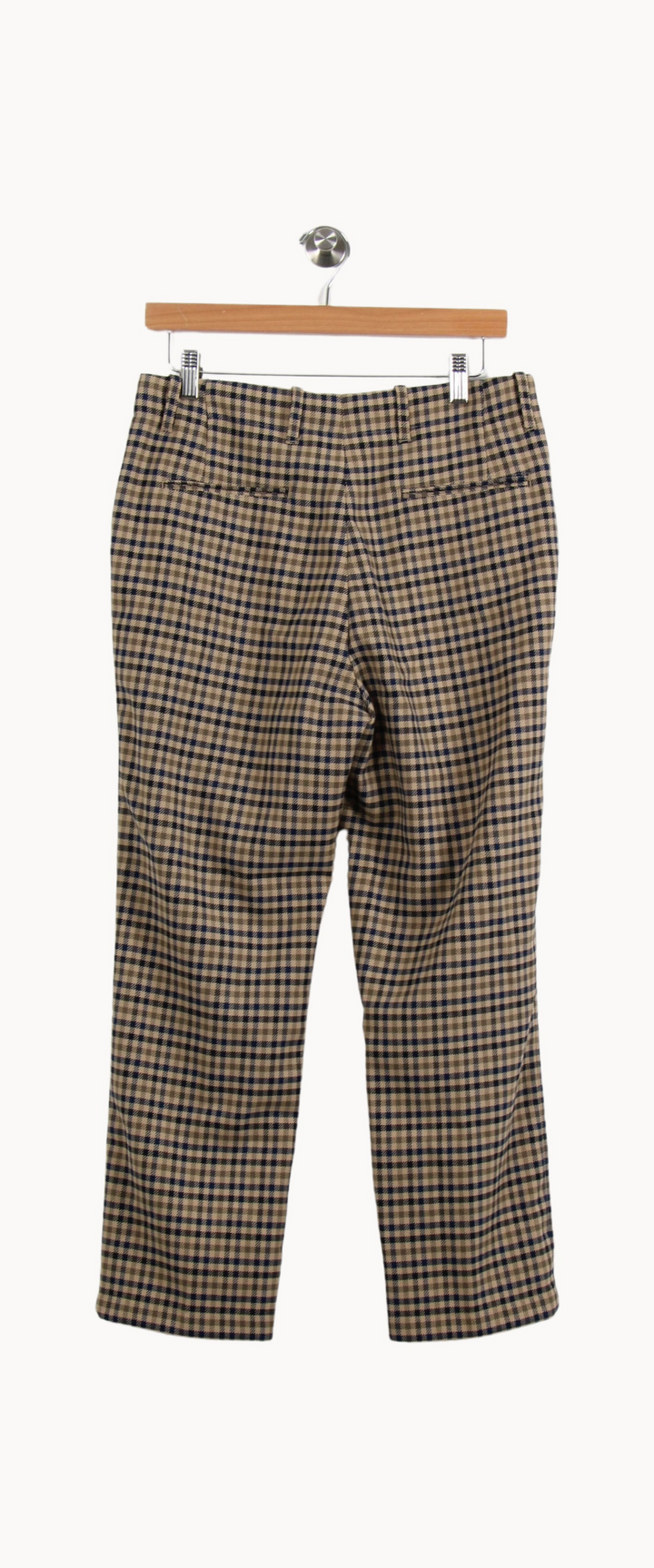 Pantalon Carreaux Beige et Bleu - Taille S/36 de la marque Closed | PARAD29104 - Vendu par Paradigme - Image 4