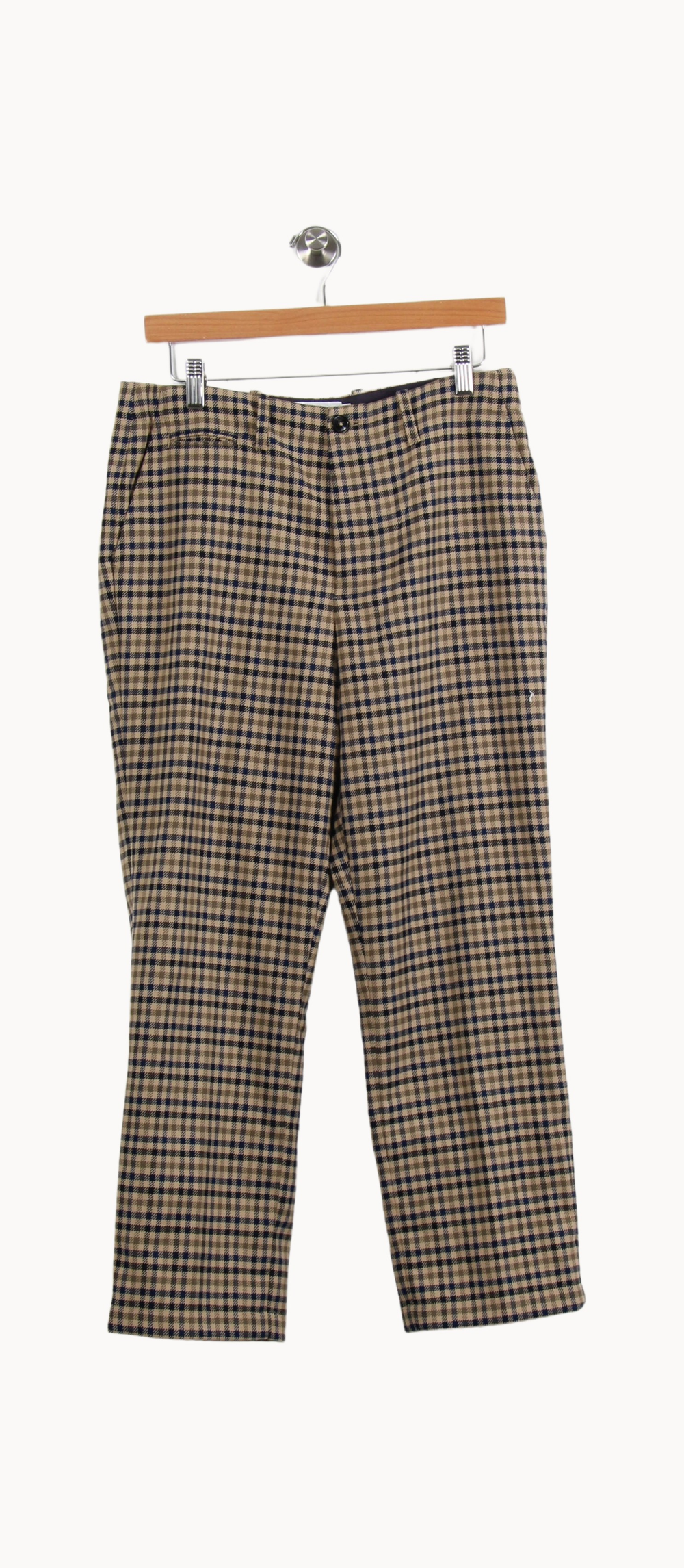 Pantalon Carreaux Beige et Bleu - Taille S/36 de la marque Closed | PARAD29104 - Vendu par Paradigme - Image 2