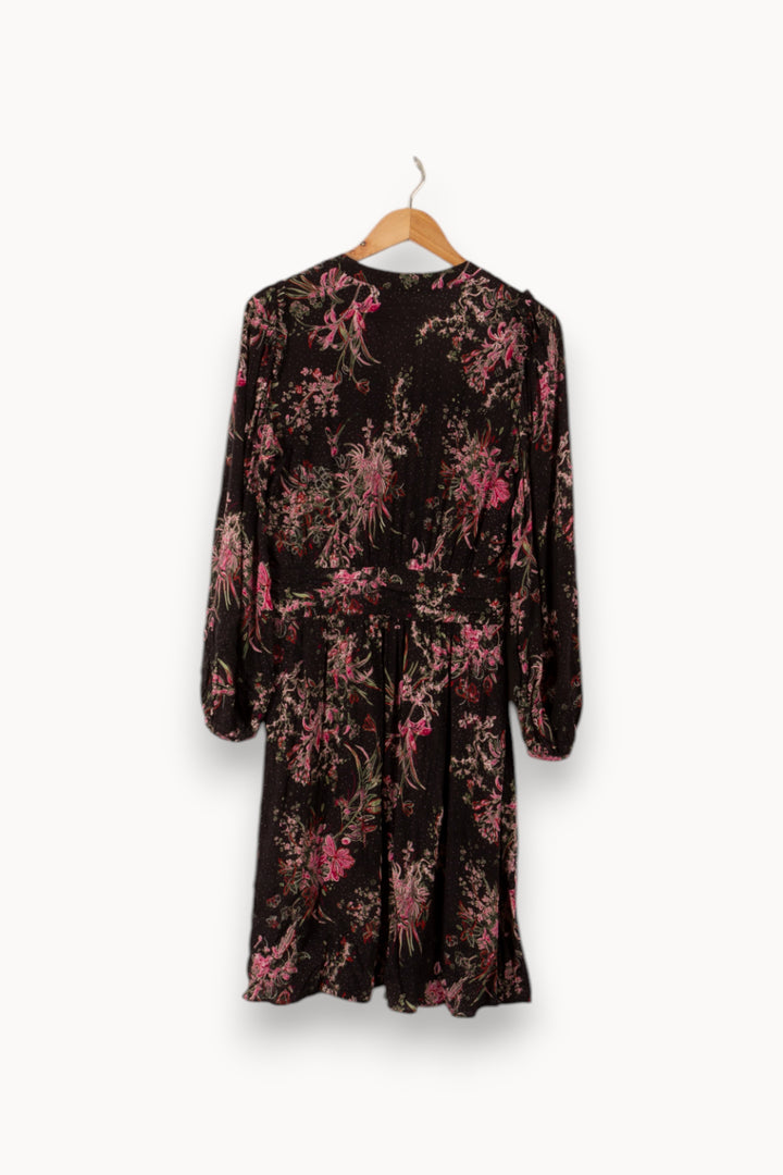 Robe noire à motifs - Taille M/38 de la marque One Step | PARAD29109 - Vendu par Paradigme - Image 3