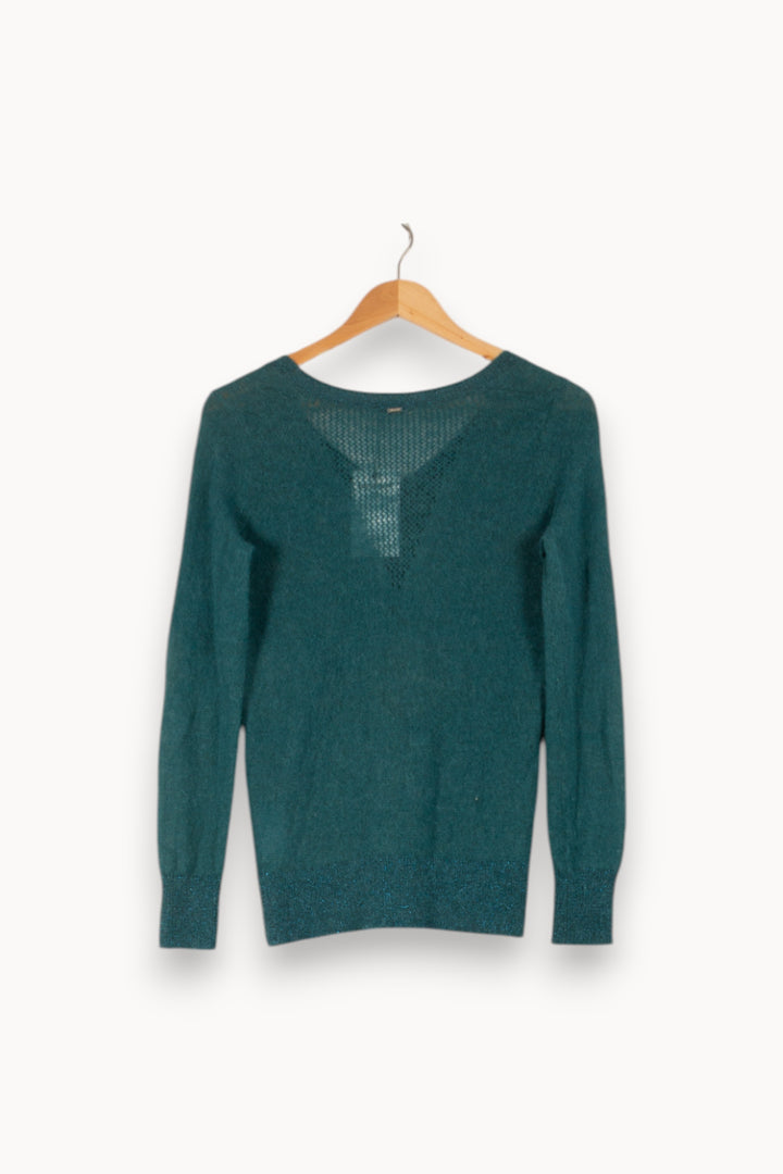 Sweat Vert - Taille M/38 de la marque IKKS | PARAD29116 - Vendu par Paradigme - Image 4