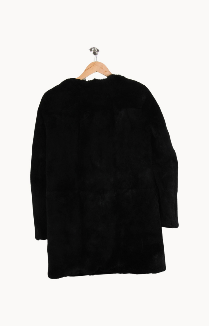 Manteau Noir - Taille S/36 de la marque Maje | PARAD29117 - Vendu par Paradigme - Image 4