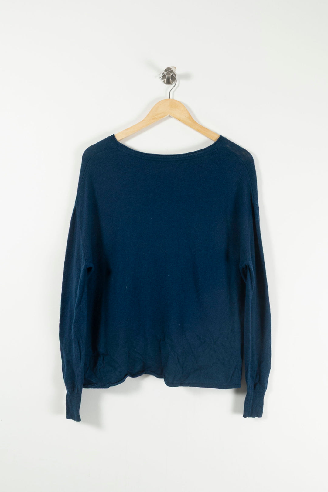 Pull Bleu - Taille S/36 de la marque American Vintage | PARAD29118 - Vendu par Paradigme - Image 4