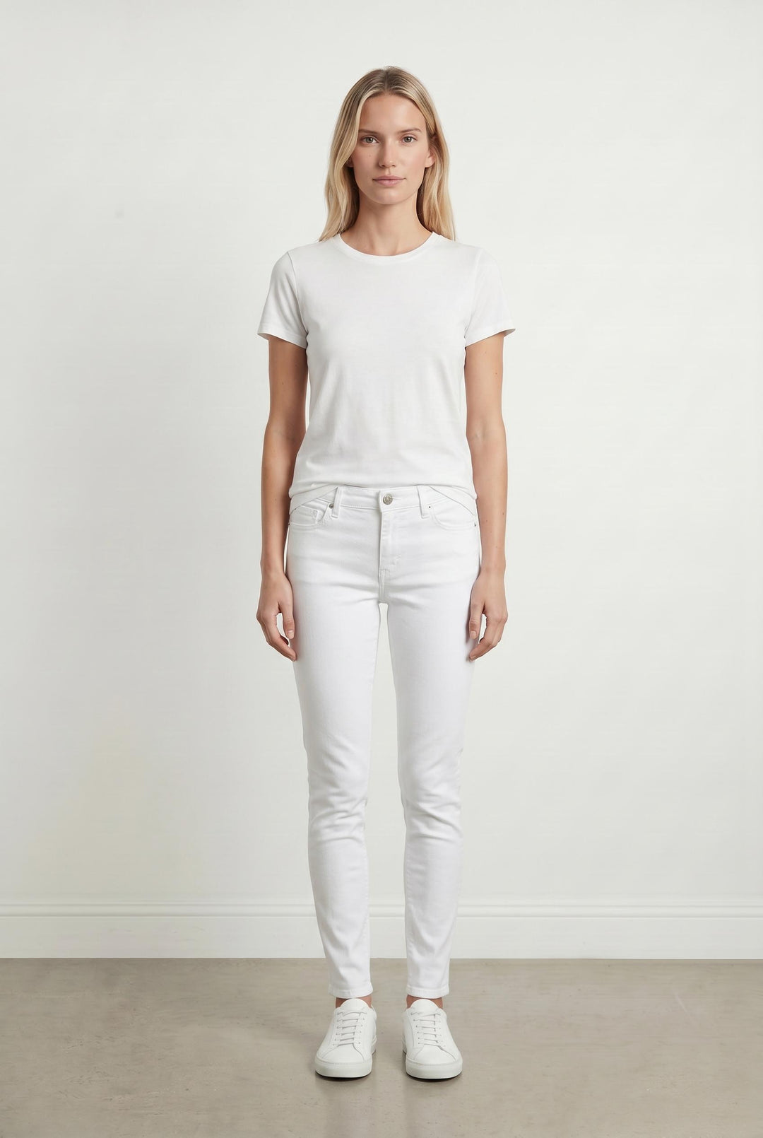 Jean Skinny Blanc - Taille M/38 de la marque Acne Studios | PARAD29137 - Vendu par Paradigme - Image 1