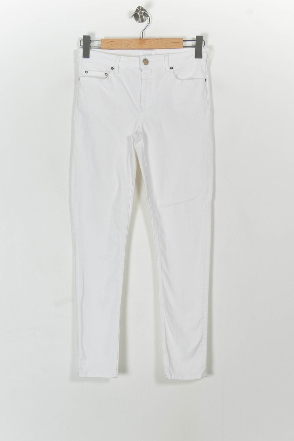 Jean Skinny Blanc - Taille M/38 de la marque Acne Studios | PARAD29137 - Vendu par Paradigme - Image 2