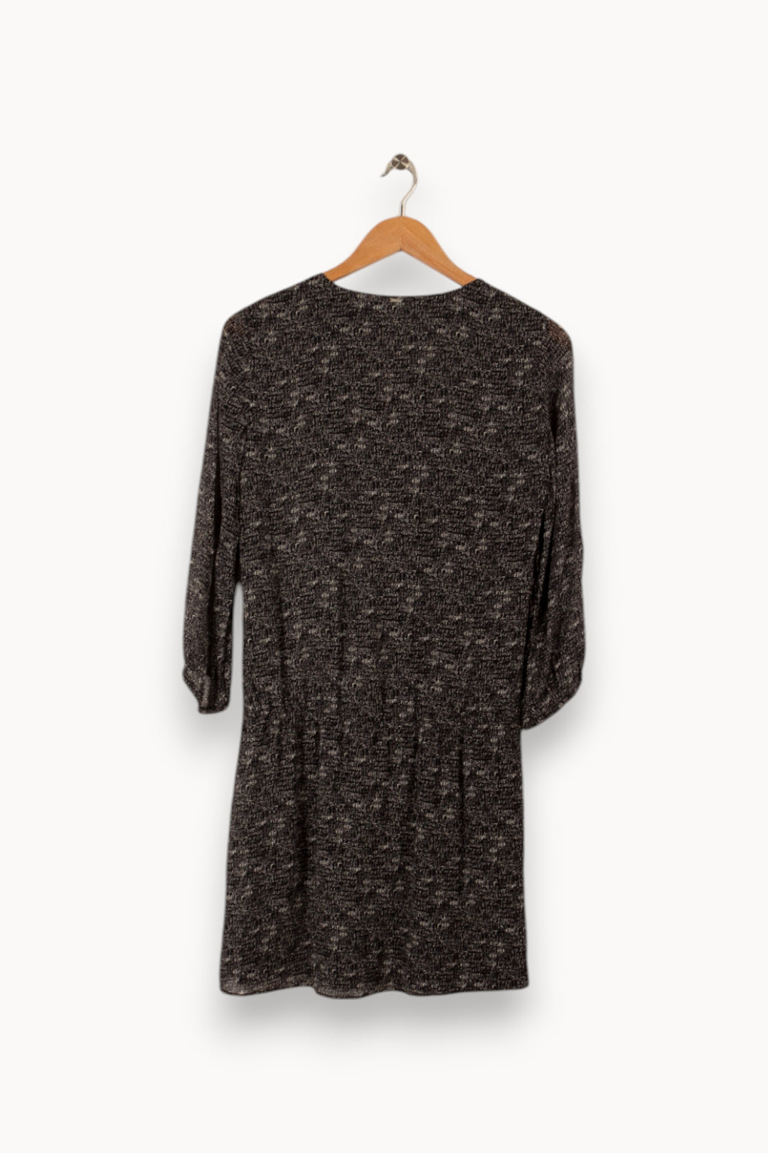 Robe noire à motifs - Taille M/38 de la marque IKKS | PARAD29146 - Vendu par Paradigme - Image 2