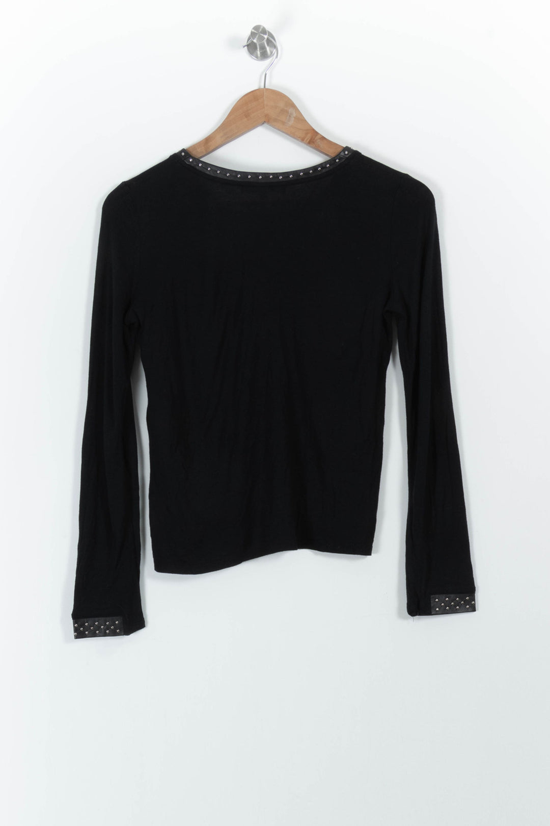 Pull Noir - Taille S/36 de la marque Maje | PARAD29149 - Vendu par Paradigme - Image 4