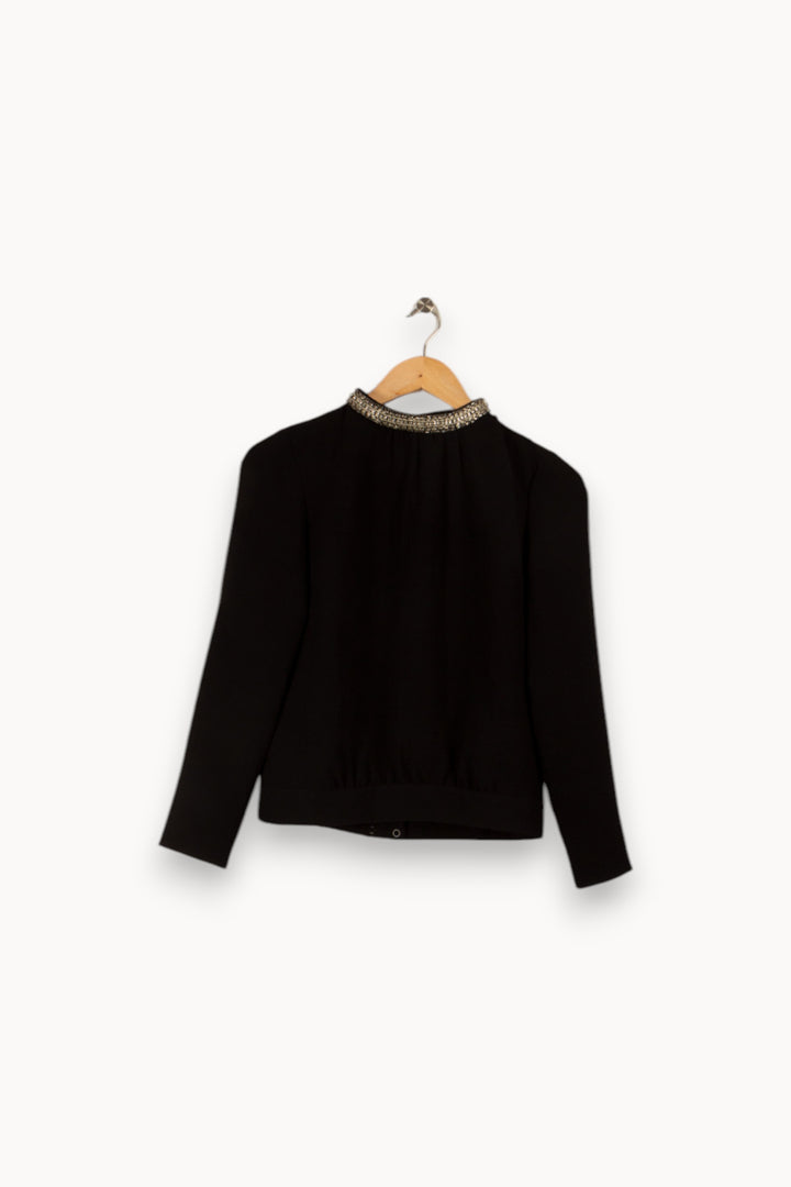 Blouse noire - Taille XS/34 de la marque ba&sh | PARAD29160 - Vendu par Paradigme - Image 1