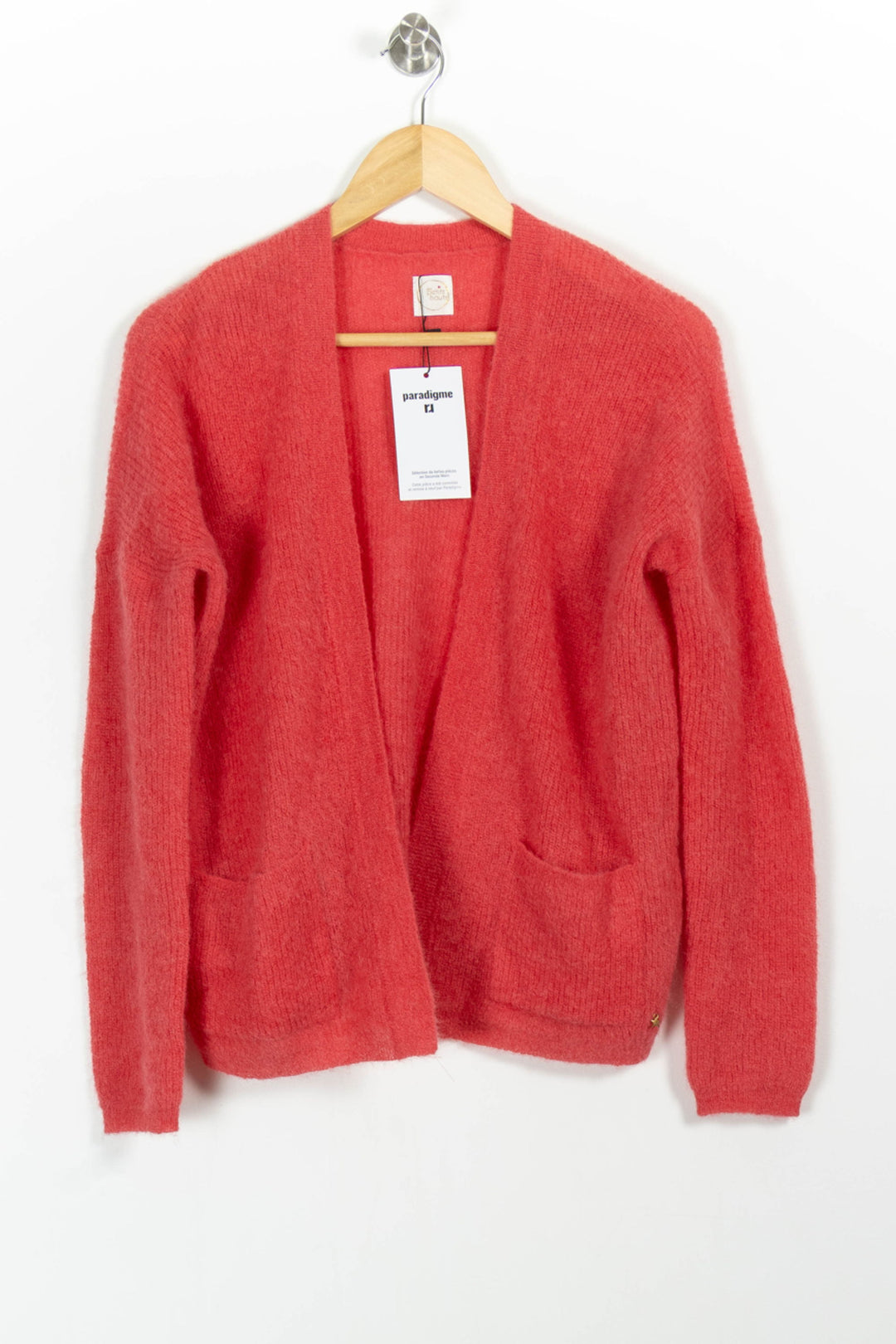 Cardigan Rose - Taille XS/34 de la marque Des petits hauts | PARAD29163 - Vendu par Paradigme - Image 2