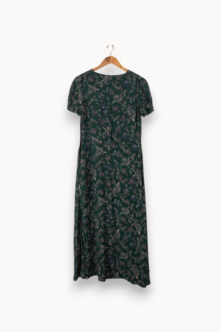 Robe longue verte à motifs - Taille M/38 de la marque Caroll | PARAD29177 - Vendu par Paradigme - Image 3