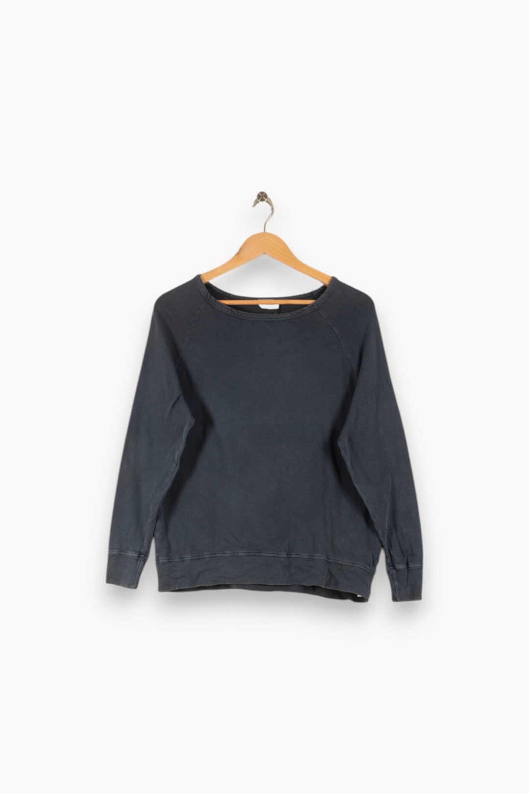 Sweat Bleu - Taille S/36 de la marque American Vintage | PARAD29186 - Vendu par Paradigme - Image 2