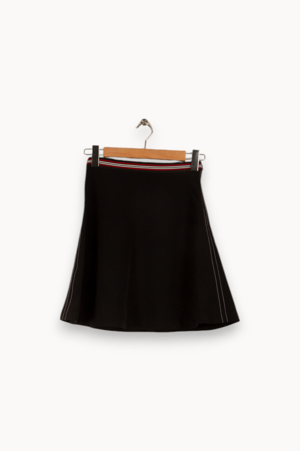 Jupe noire - Taille S/36 de la marque Sandro | PARAD29191 - Vendu par Paradigme - Image 3