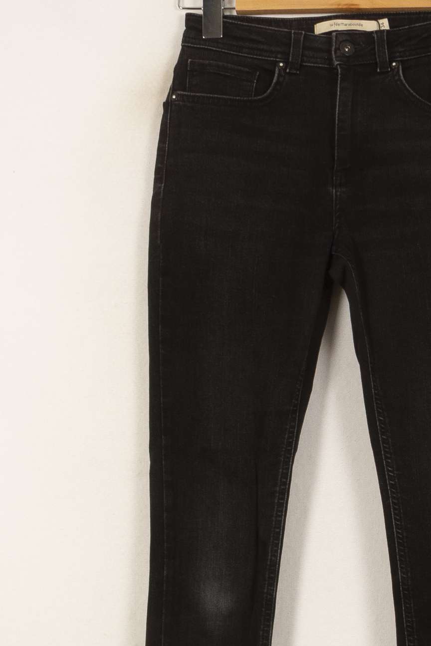 Jean Noir - Taille XS/34 de la marque La Fée Maraboutée | PARAD29213 - Vendu par Paradigme - Image 3