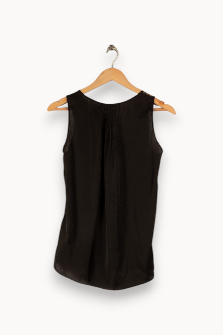 Top noir - Taille S/36 de la marque Sandro | PARAD29225 - Vendu par Paradigme - Image 2