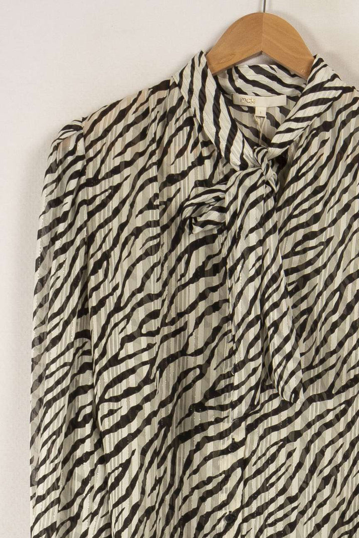 Blouse imprimée zèbre - Taille S/36 de la marque Maje | PARAD29262 - Vendu par Paradigme - Image 1