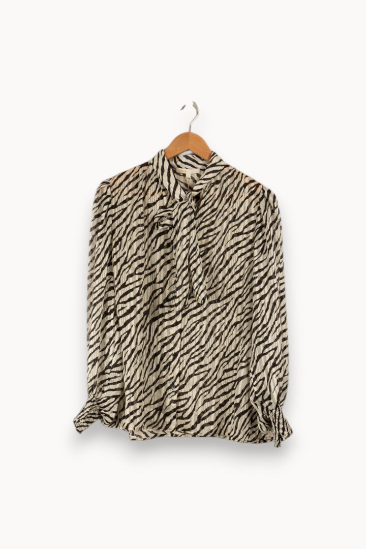 Blouse imprimée zèbre - Taille S/36 de la marque Maje | PARAD29262 - Vendu par Paradigme - Image 3