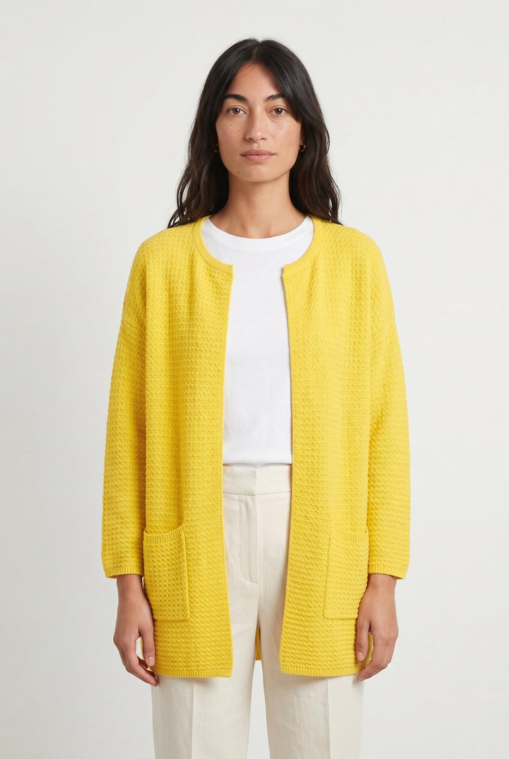 Cardigan Jaune - Taille S/36 de la marque Des petits hauts | PARAD29274 - Vendu par Paradigme - Image 1