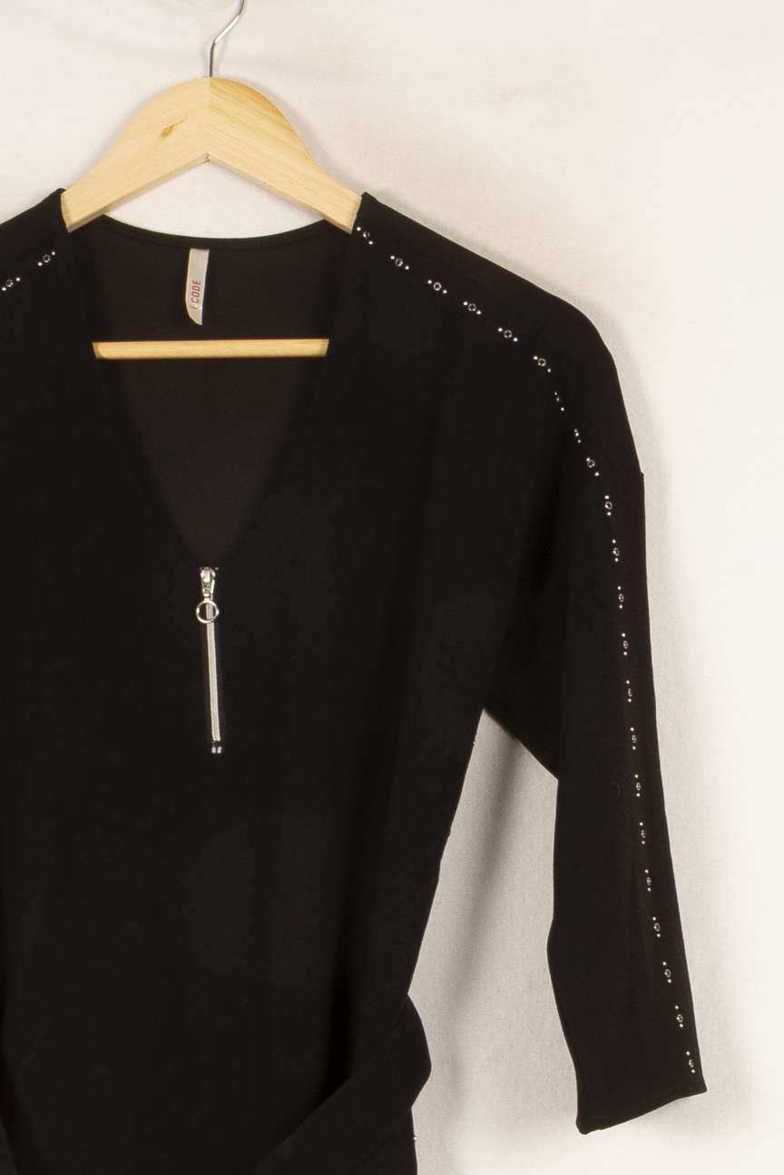 Robe noire - Taille S/36 de la marque I.Code | PARAD29291 - Vendu par Paradigme - Image 2