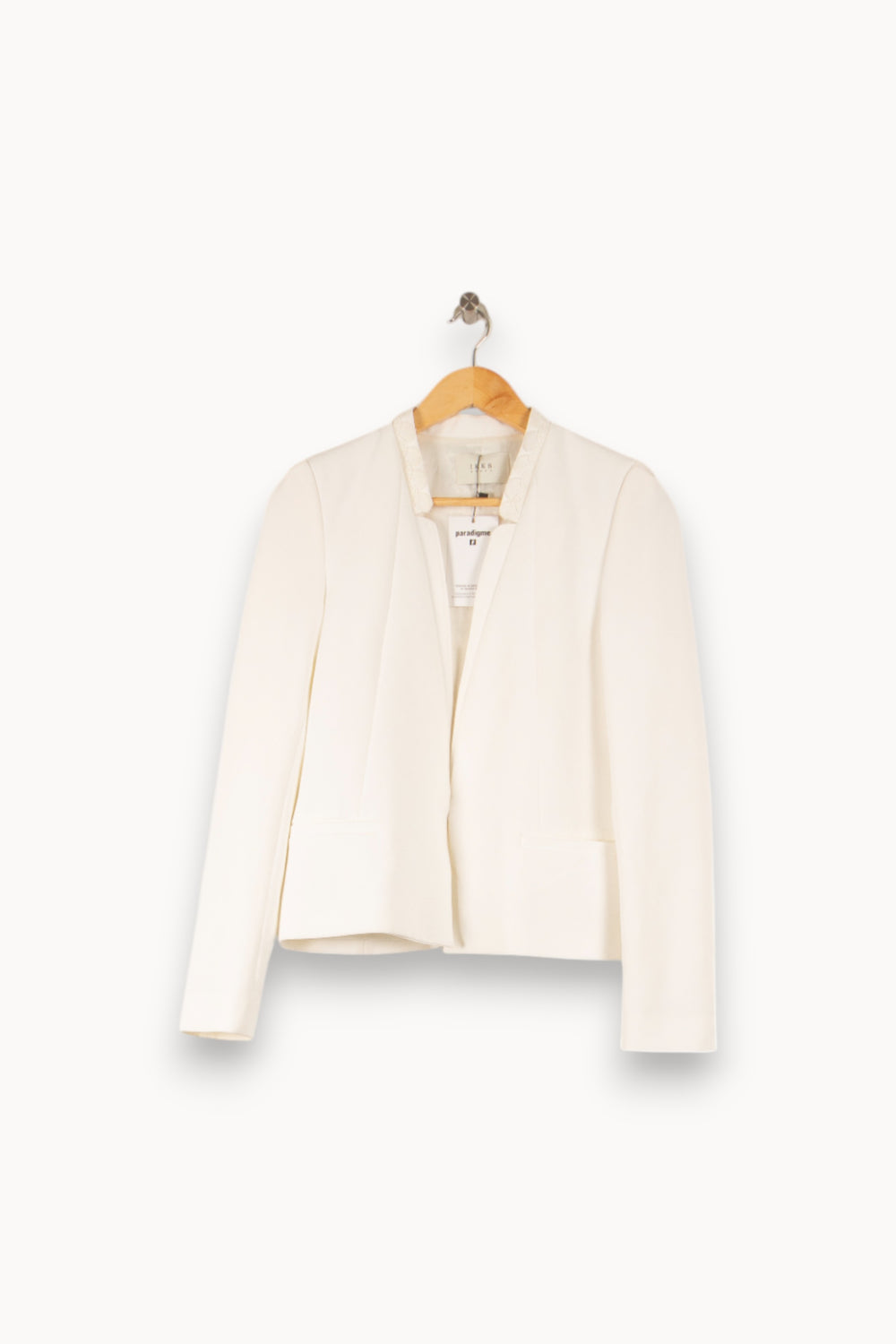 Veste Blanche - Taille M/38 de la marque IKKS | PARAD29311 - Vendu par Paradigme - Image 2