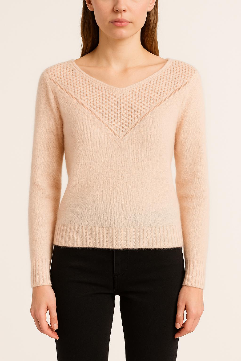 Pull Rose - Taille XS/34 de la marque IKKS | PARAD29313 - Vendu par Paradigme - Image 1
