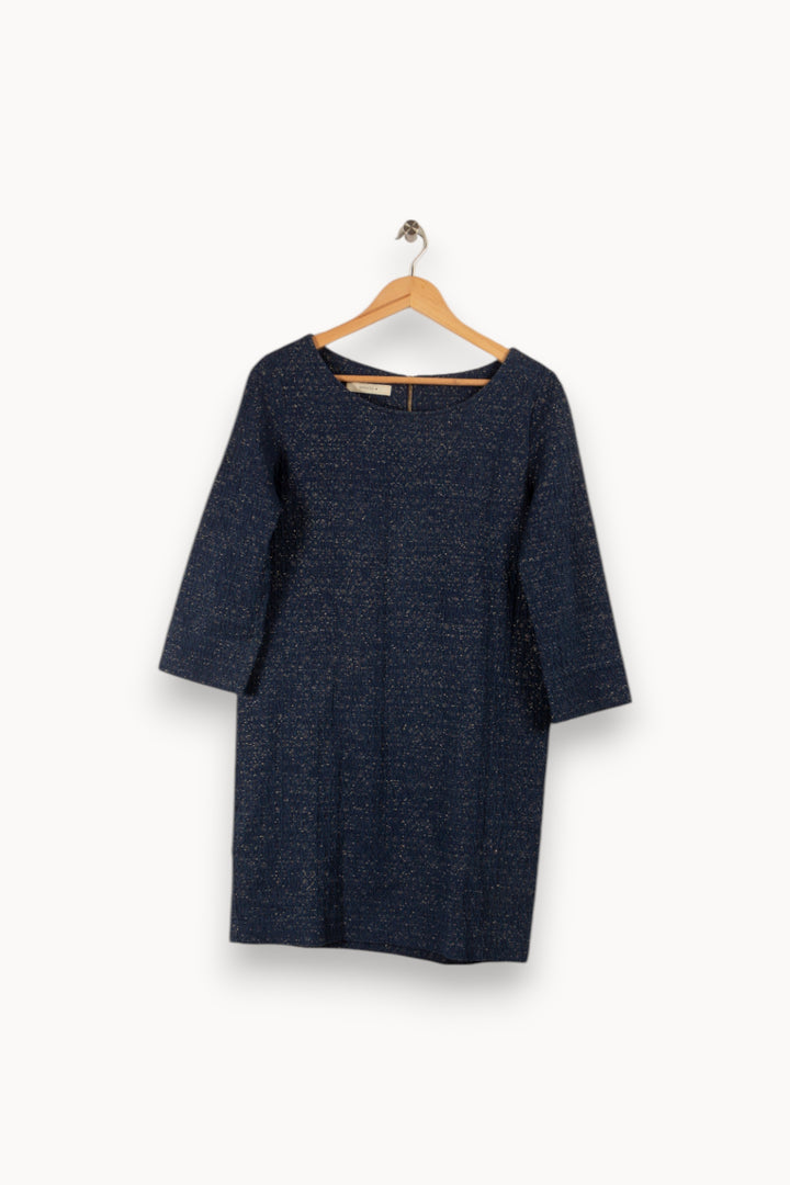 Robe bleue brillante - Taille M/38 de la marque Sessùn | PARAD29320 - Vendu par Paradigme - Image 3