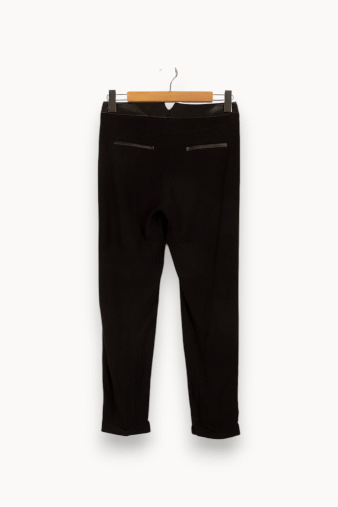 Pantalon Noir - Taille M/38 de la marque The Kooples | PARAD29334 - Vendu par Paradigme - Image 4
