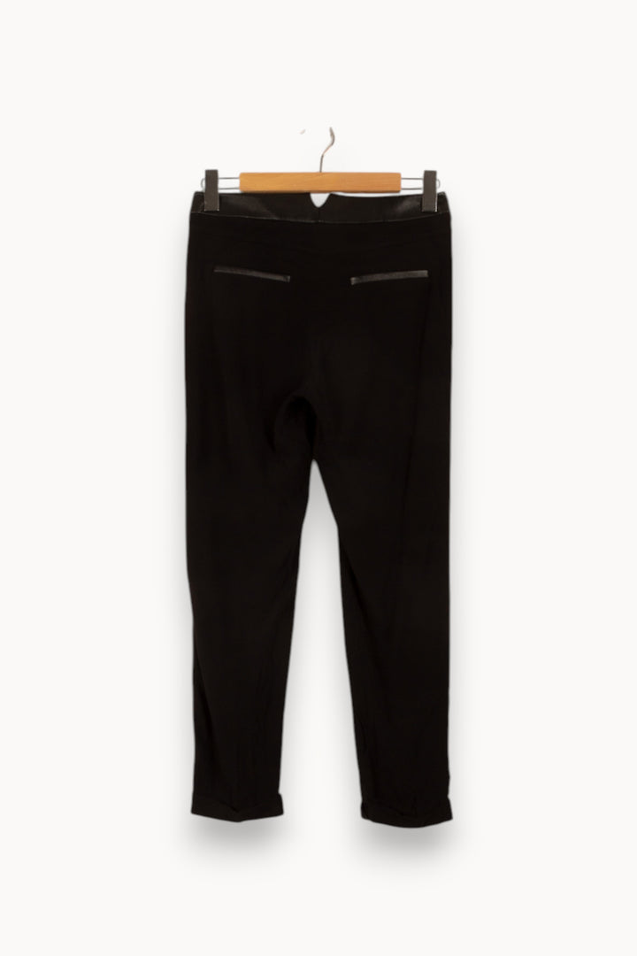 Pantalon Noir - Taille M/38 de la marque The Kooples | PARAD29334 - Vendu par Paradigme - Image 4
