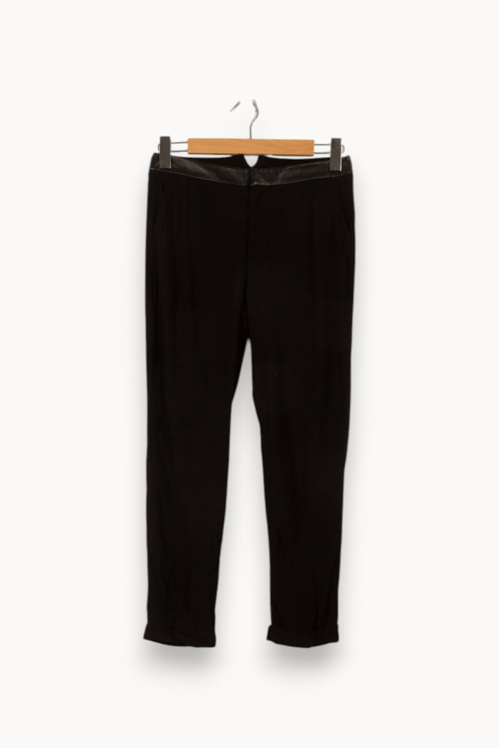 Pantalon Noir - Taille M/38 de la marque The Kooples | PARAD29334 - Vendu par Paradigme - Image 2