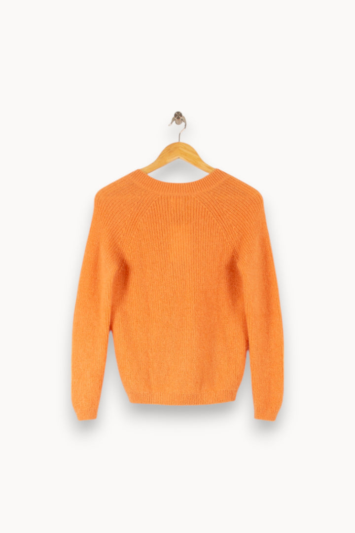 Pull Orange - Taille XS/34 de la marque Des petits hauts | PARAD29342 - Vendu par Paradigme - Image 4