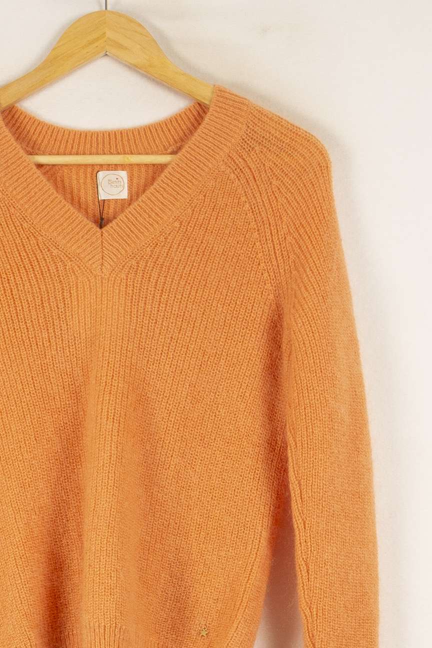 Pull Orange - Taille XS/34 de la marque Des petits hauts | PARAD29342 - Vendu par Paradigme - Image 3