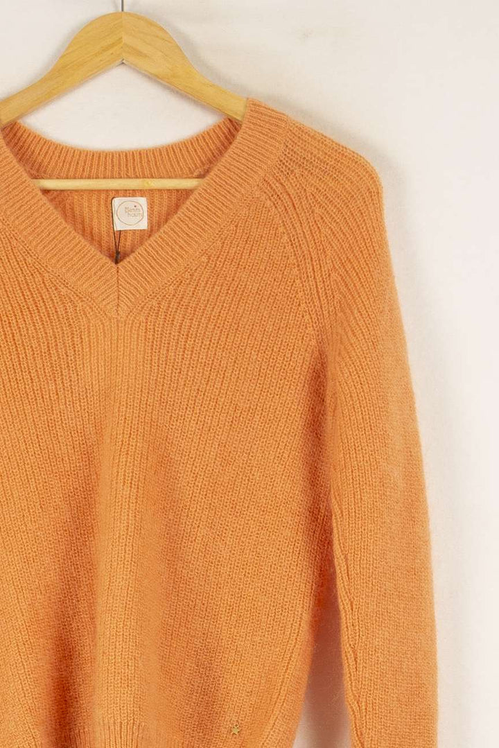 Pull Orange - Taille XS/34 de la marque Des petits hauts | PARAD29342 - Vendu par Paradigme - Image 3