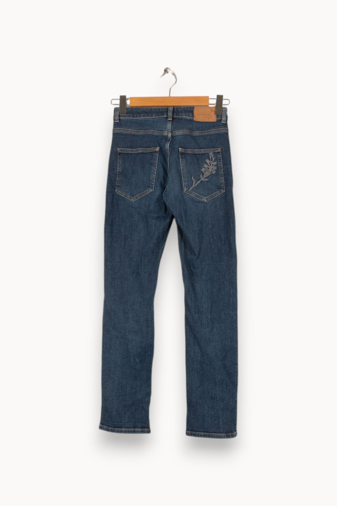 Jean bleu avec détails - Taille XS/34 de la marque La Fée Maraboutée | PARAD29366 - Vendu par Paradigme - Image 3