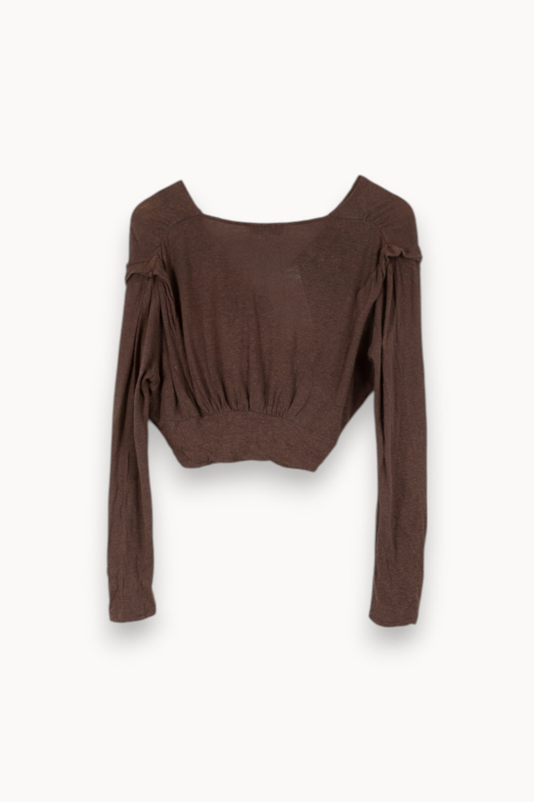 Top à manches longues gris foncé - Taille XS/34 de la marque Suncoo | PARAD29384 - Vendu par Paradigme - Image 3