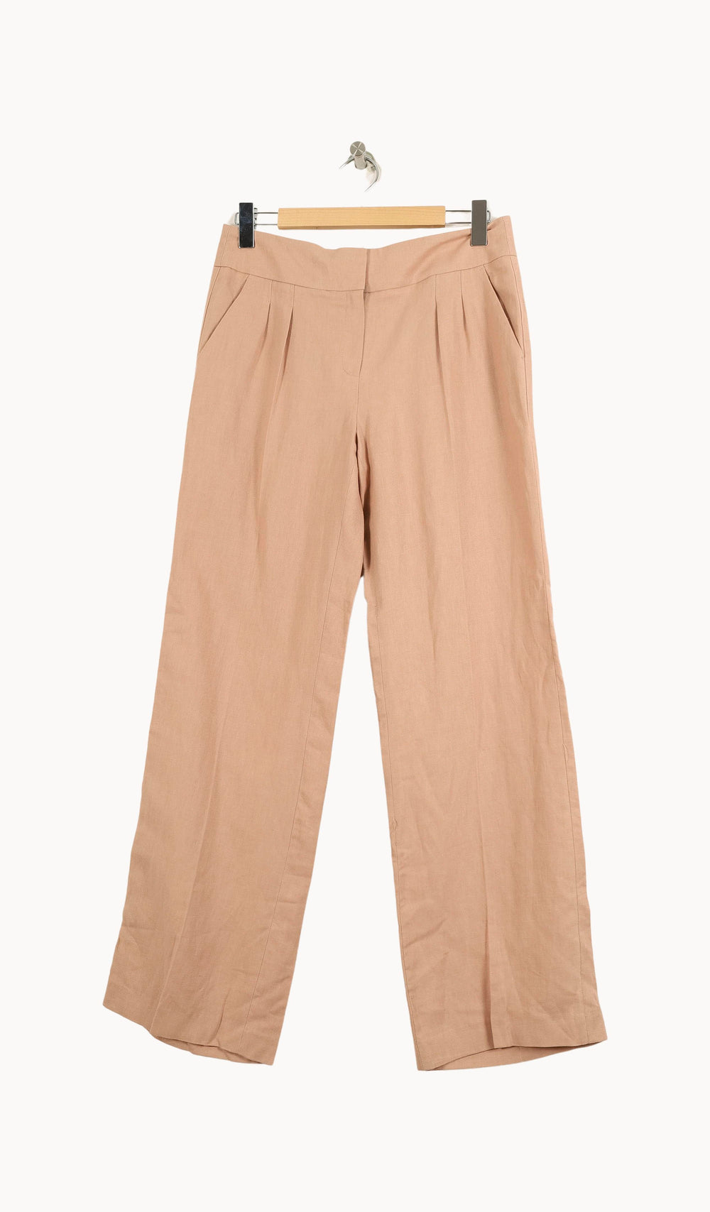 Pantalon Large Rose - Taille L/40 de la marque Maison 123 | PARAD29397 - Vendu par Paradigme - Image 2