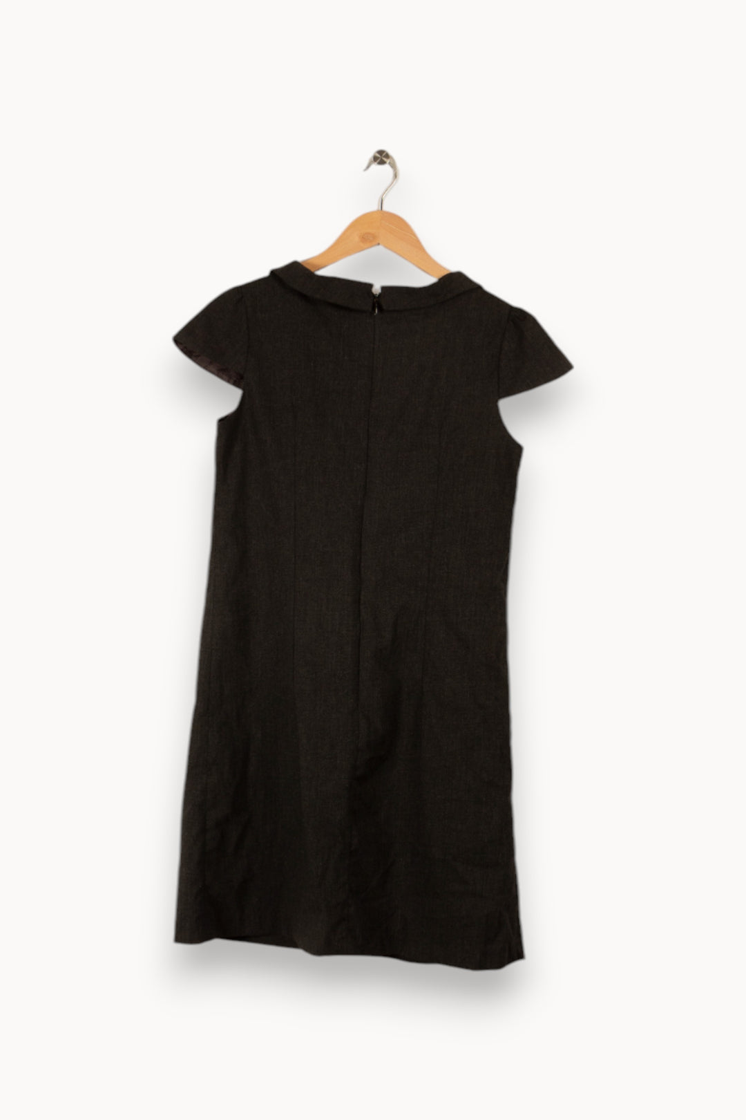 Robe grise - Taille L/40 de la marque Tara Jarmon | PARAD29448 - Vendu par Paradigme - Image 3