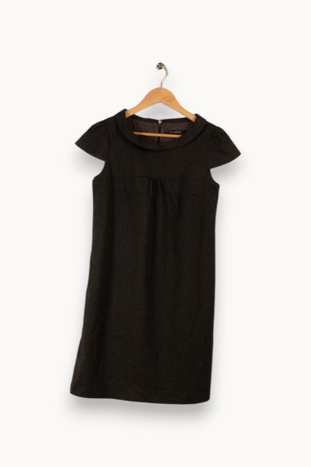 Robe grise - Taille L/40 de la marque Tara Jarmon | PARAD29448 - Vendu par Paradigme - Image 1