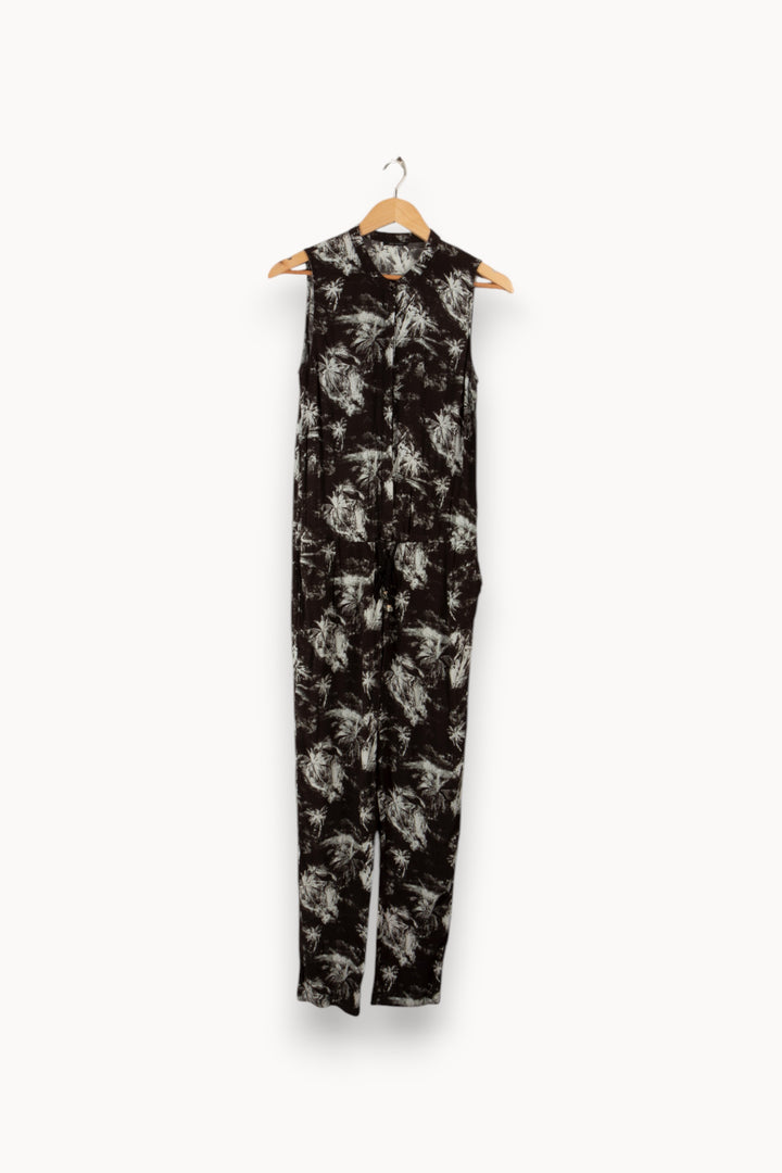 Combinaison noire à motifs - Taille M/38 de la marque IKKS | PARAD29451 - Vendu par Paradigme - Image 1