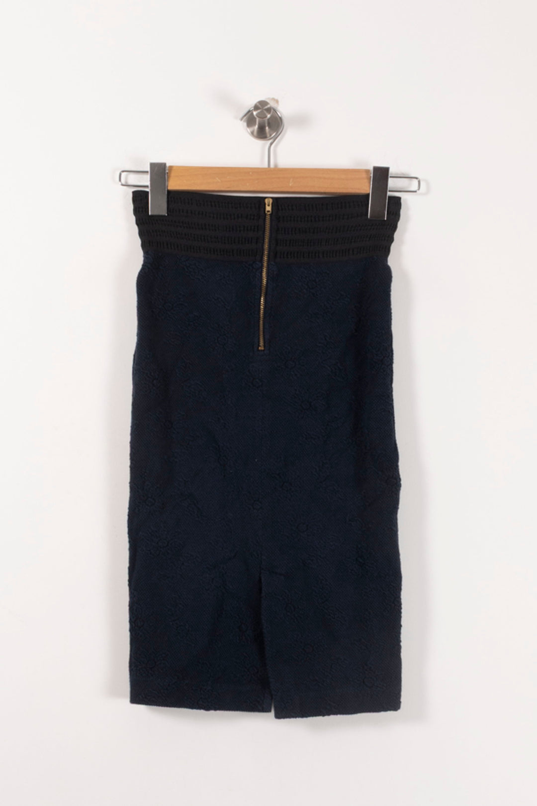 Jupe Midi Bleue - Taille XS/34 de la marque Ganni | PARAD29458 - Vendu par Paradigme - Image 4