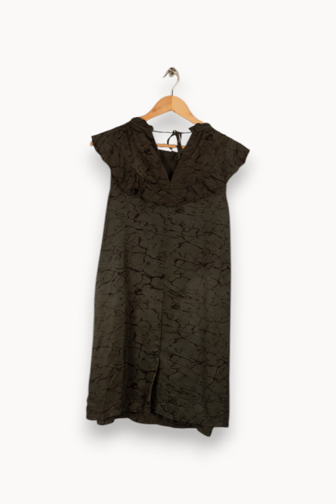 Robe verte foncée - Taille S/36 de la marque Bellerose | PARAD29462 - Vendu par Paradigme - Image 3