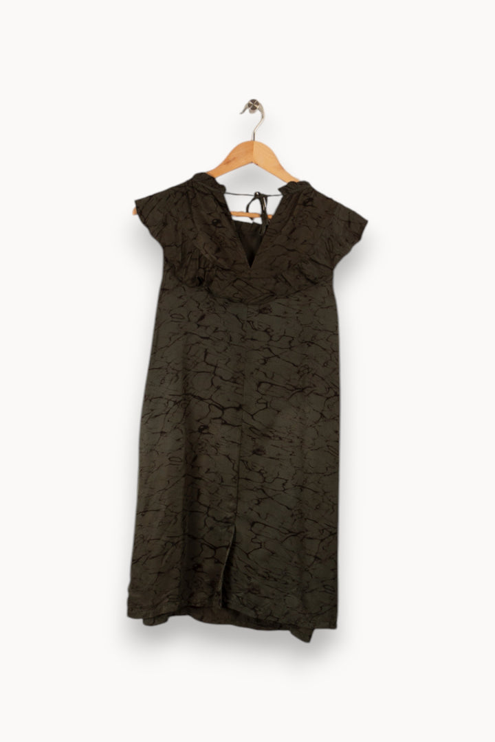 Robe verte foncée - Taille S/36 de la marque Bellerose | PARAD29462 - Vendu par Paradigme - Image 3