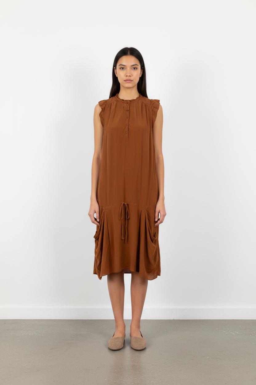 Robe marron - Taille L/40