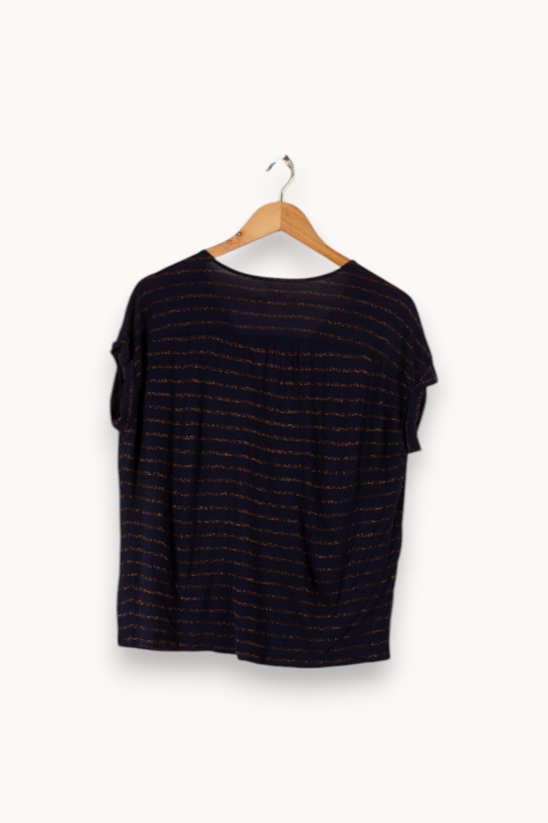 Top bleu rayé - Taille Unique de la marque Des petits hauts | PARAD29489 - Vendu par Paradigme - Image 3