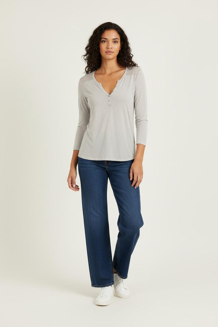 T-shirt bleu clair - Taille M/38