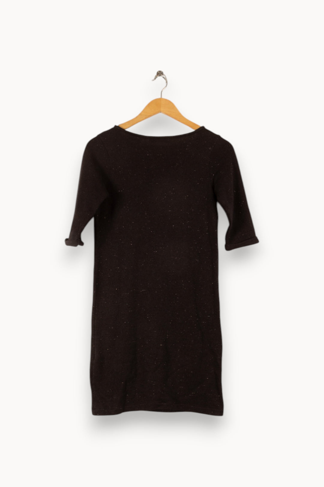 Robe Droite Noire - Taille S/36 de la marque Sessùn | PARAD29509 - Vendu par Paradigme - Image 4