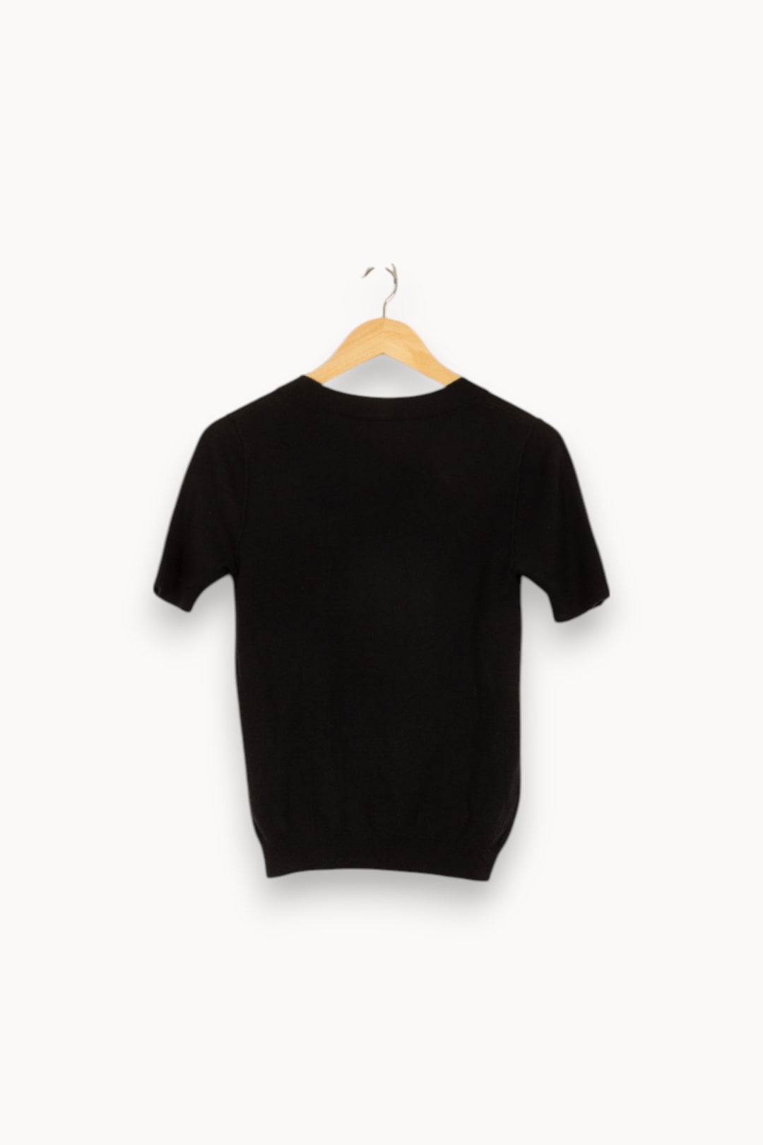 Pull Noir - Taille S/36 de la marque Claudie Pierlot | PARAD29512 - Vendu par Paradigme - Image 4