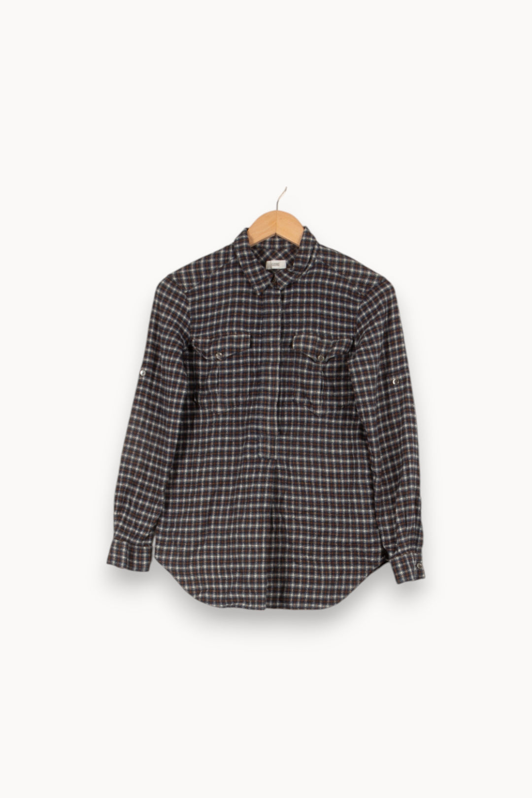Chemise bleue à carreaux - Taille XS/34 de la marque Closed | PARAD29515 - Vendu par Paradigme - Image 1