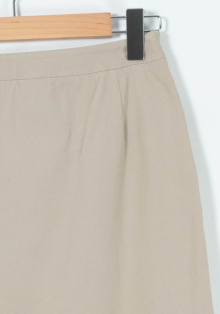 Jupe Midi Beige - Taille XL/42 de la marque Weekend Max Mara | PARAD29520 - Vendu par Paradigme - Image 3