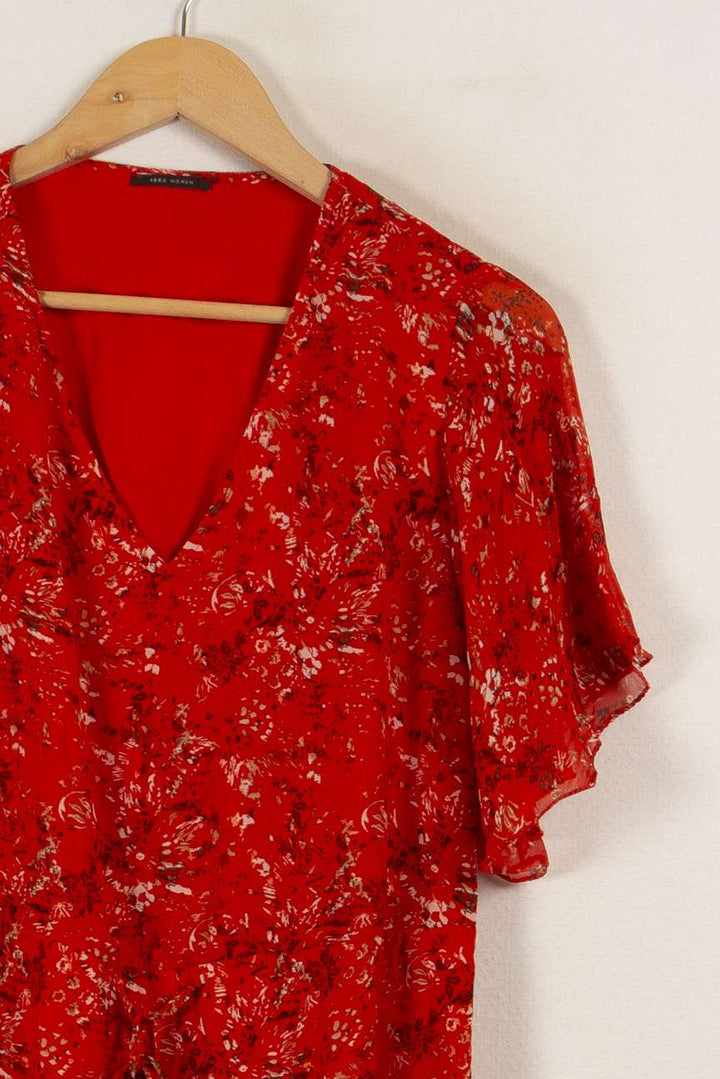 Robe longue rouge - Taille S/36 de la marque IKKS | PARAD29524 - Vendu par Paradigme - Image 1