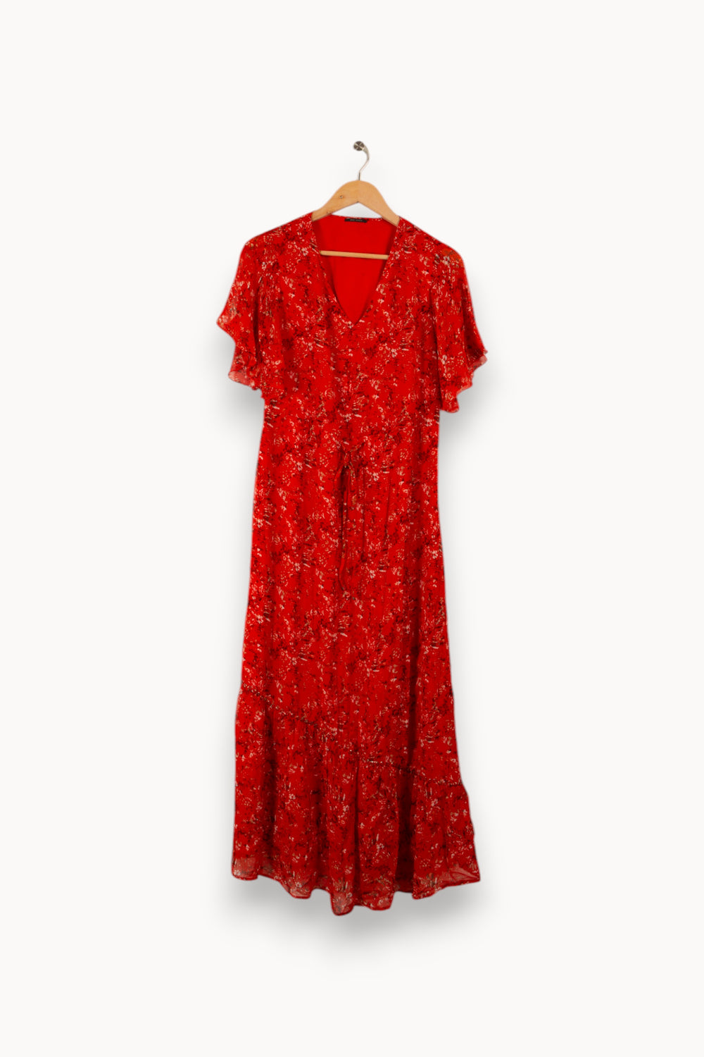 Robe longue rouge - Taille S/36 de la marque IKKS | PARAD29524 - Vendu par Paradigme - Image 3