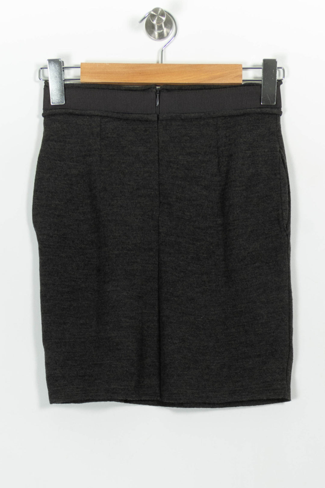 Jupe Crayon Grise - Taille S/36 de la marque Paul & Joe Sister | PARAD29536 - Vendu par Paradigme - Image 4